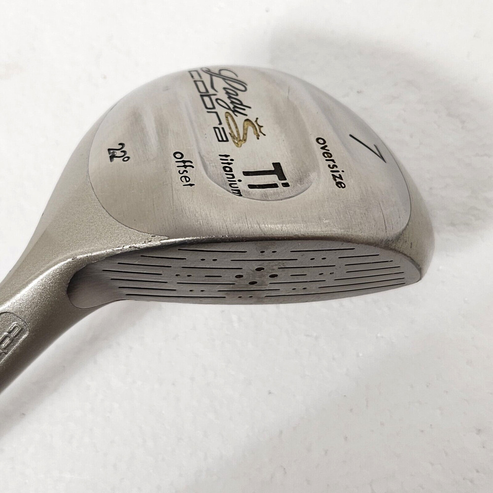 Lady Cobra Oversize Ti Offset 7-Wood 22* Ladies-Flex Graphite RH 41” w/ New Grip - Picture 8 of 14